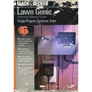 Lawn Genie Automatic Watering Single Program Electronic Timer 6 Zone L40106